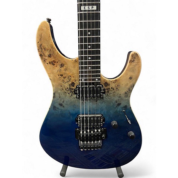 Used ESP E-II SN-2 Blue Fade Solid Body Electric Guitar