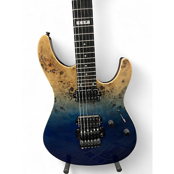 Used ESP E-II SN-2 Blue Fade Solid Body Electric Guitar