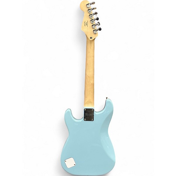 Used Squier Mini Affinity Stratocaster Daphne Blue Electric Guitar