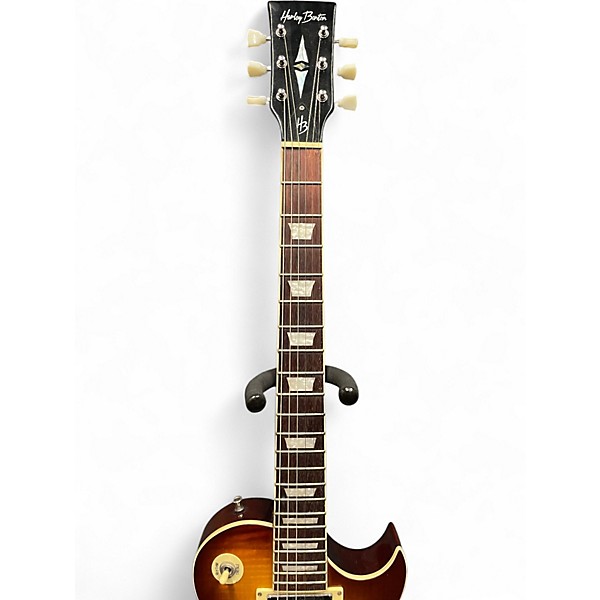 Used Harley Benton SC-550 Deluxe Tobacco Burst Solid Body Electric Guitar
