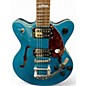 Used Gretsch Guitars G2657T Green Hollow Body Electric Guitar