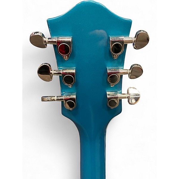 Used Gretsch Guitars G2657T Green Hollow Body Electric Guitar