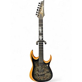 Used Ibanez RDGIX6PB Iron label surreal black burst Solid Body Electric Guitar