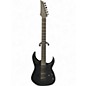 Used Ibanez rgrtbb21 iron label baritone Black Baritone Guitars thumbnail