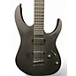 Used Ibanez rgrtbb21 iron label baritone Black Baritone Guitars