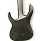 Used Ibanez rgrtbb21 iron label baritone Black Baritone Guitars