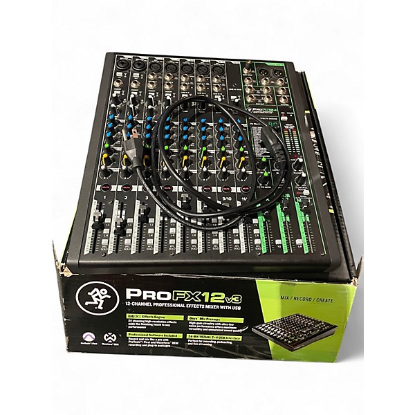Used Mackie PROFX12v3 Unpowered Mixer