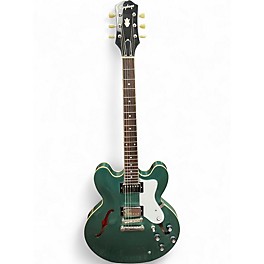 Used Epiphone ES335 IG Green Hollow Body Electric Guitar