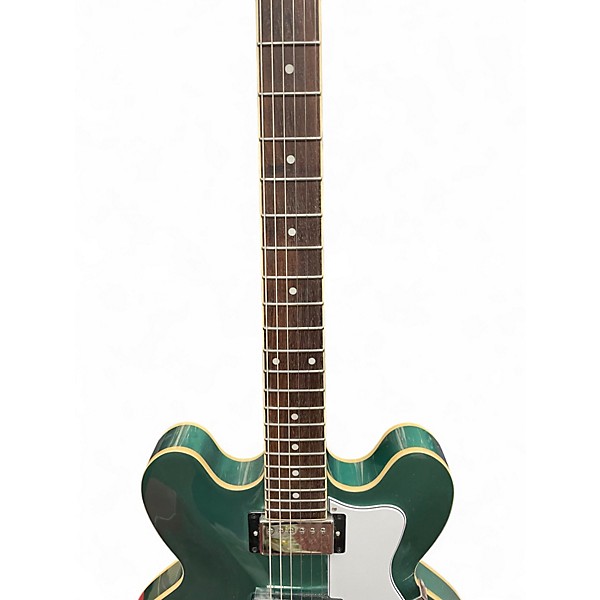 Used Epiphone ES335 IG Green Hollow Body Electric Guitar