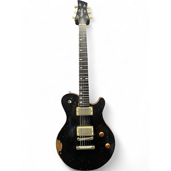 Used Friedman Metro D relic Black Solid Body Electric Guitar