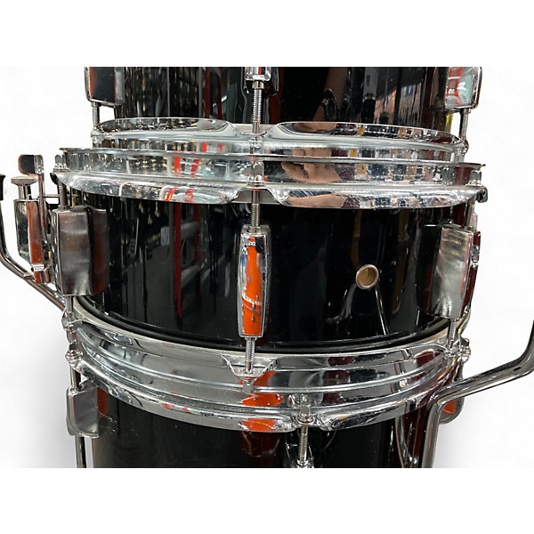Used Pearl 5 Piece Roadshow Black Drum Kit