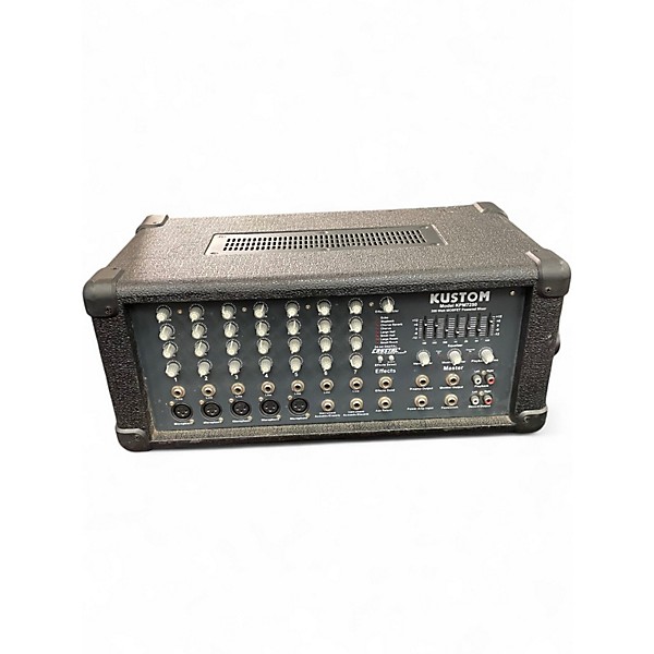 Used Kustom PA KPM7250 200W POWERED MIXER Powered Mixer