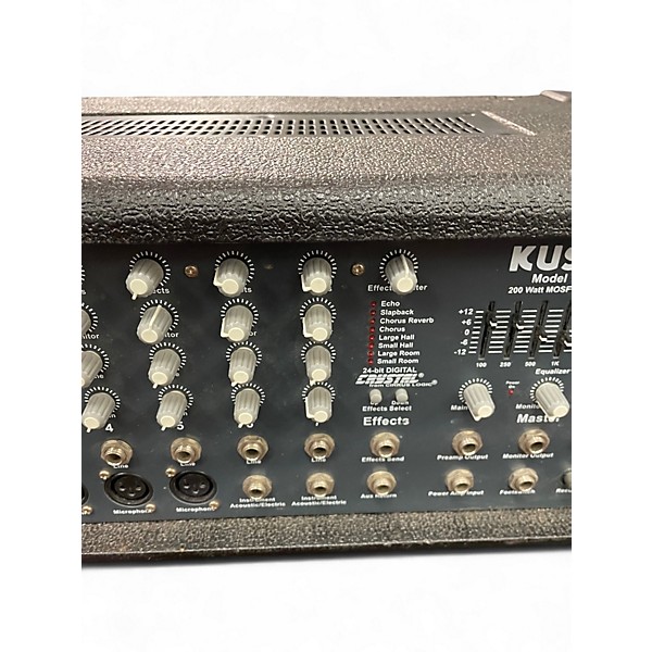 Used Kustom PA KPM7250 200W POWERED MIXER Powered Mixer