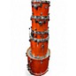 Used Mapex 5 Piece Meridian Birch orange birch Drum Kit thumbnail