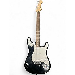 Used Squier Affinity Stratocaster Black Solid Body Electric Guitar