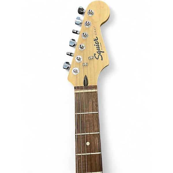 Used Squier Affinity Stratocaster Black Solid Body Electric Guitar
