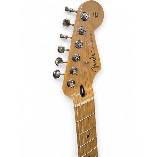 Used Fender STRATOCASTER GREEN Solid Body Electric Guitar