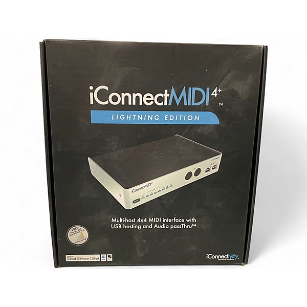 Used iConnectivity ICONNECTMIDI4 MIDI Interface
