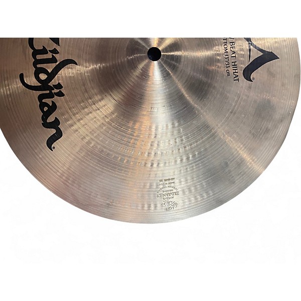 Used Zildjian 13in New Beat Hi Hat Pair Cymbal