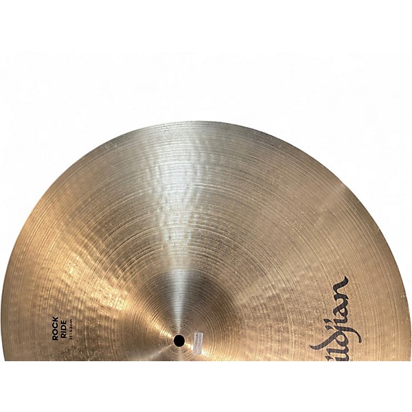 Used Zildjian 21in Rock Ride Cymbal
