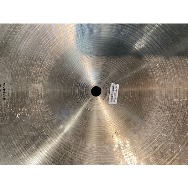 Used Zildjian 21in Rock Ride Cymbal
