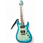 Used Schecter Guitar Research Omen Extreme 6 Ocean Blue Burst Solid Body Electric Guitar thumbnail