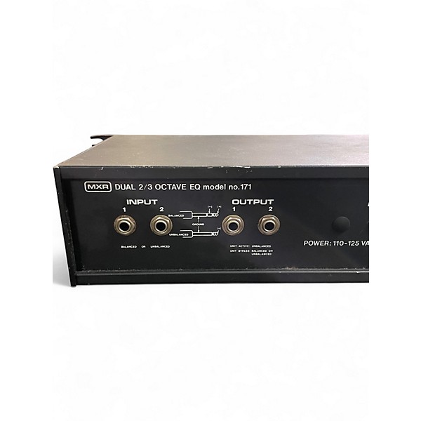 Used MXR DUAL 2/3 OCTAVE EQ Equalizer