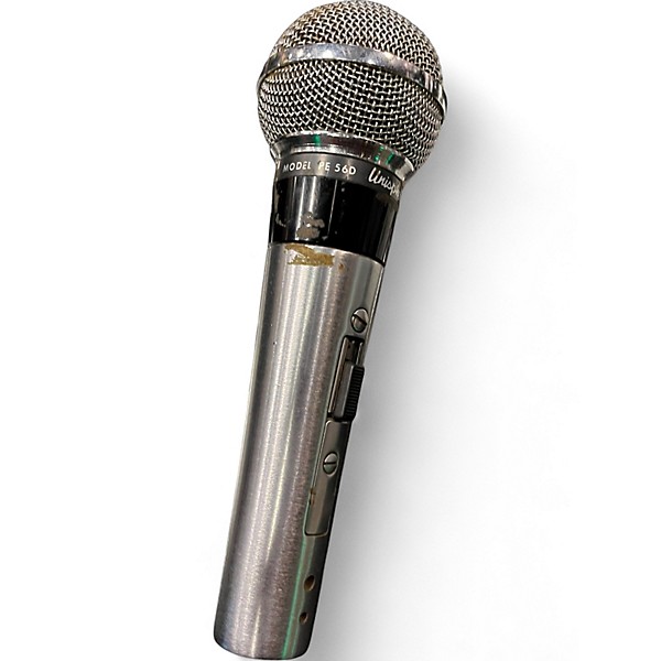 Vintage 1980s Shure PE56D Dynamic Microphone