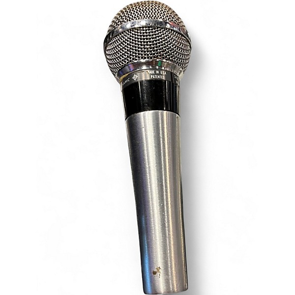 Vintage 1980s Shure PE56D Dynamic Microphone