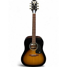 Used Epiphone PRO-1 2 Color Sunburst Acoustic Guitar