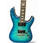 Used Schecter Guitar Research Omen Extreme 6 Blue Solid Body Electric Guitar