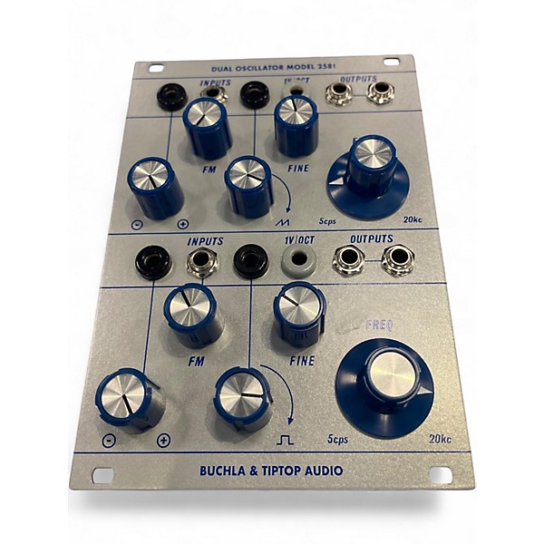 Used Tiptop Audio 258t Dual Oscillator Synthesizer