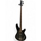 Used Ibanez SRX 505 Trans Black Electric Bass Guitar thumbnail