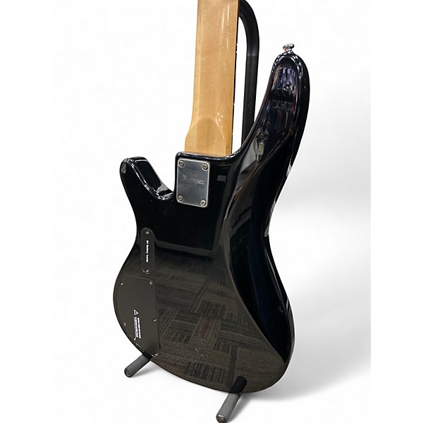 Used Ibanez SRX 505 Trans Black Electric Bass Guitar