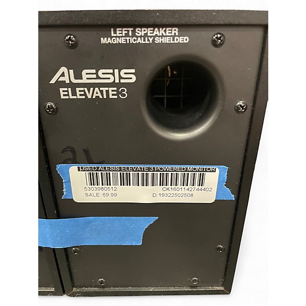 Used Alesis Elevate 3 Powered Monitor