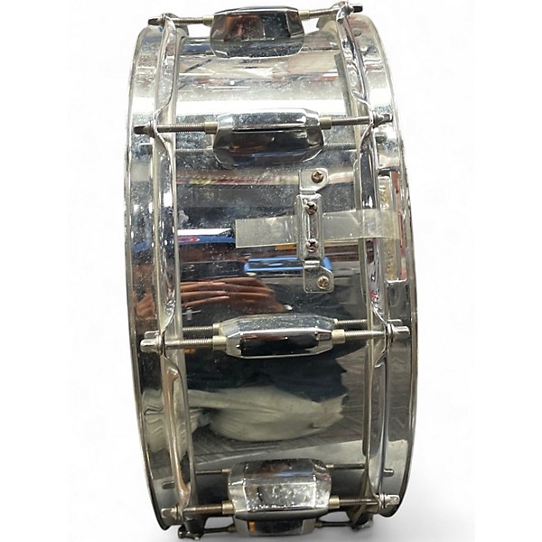 Used Pearl 14in STEEL SHELL Chrome Silver Drum