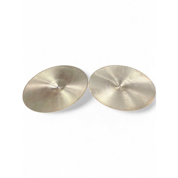 Used Zildjian 14.25in New Beat Hi Hat Pair Cymbal