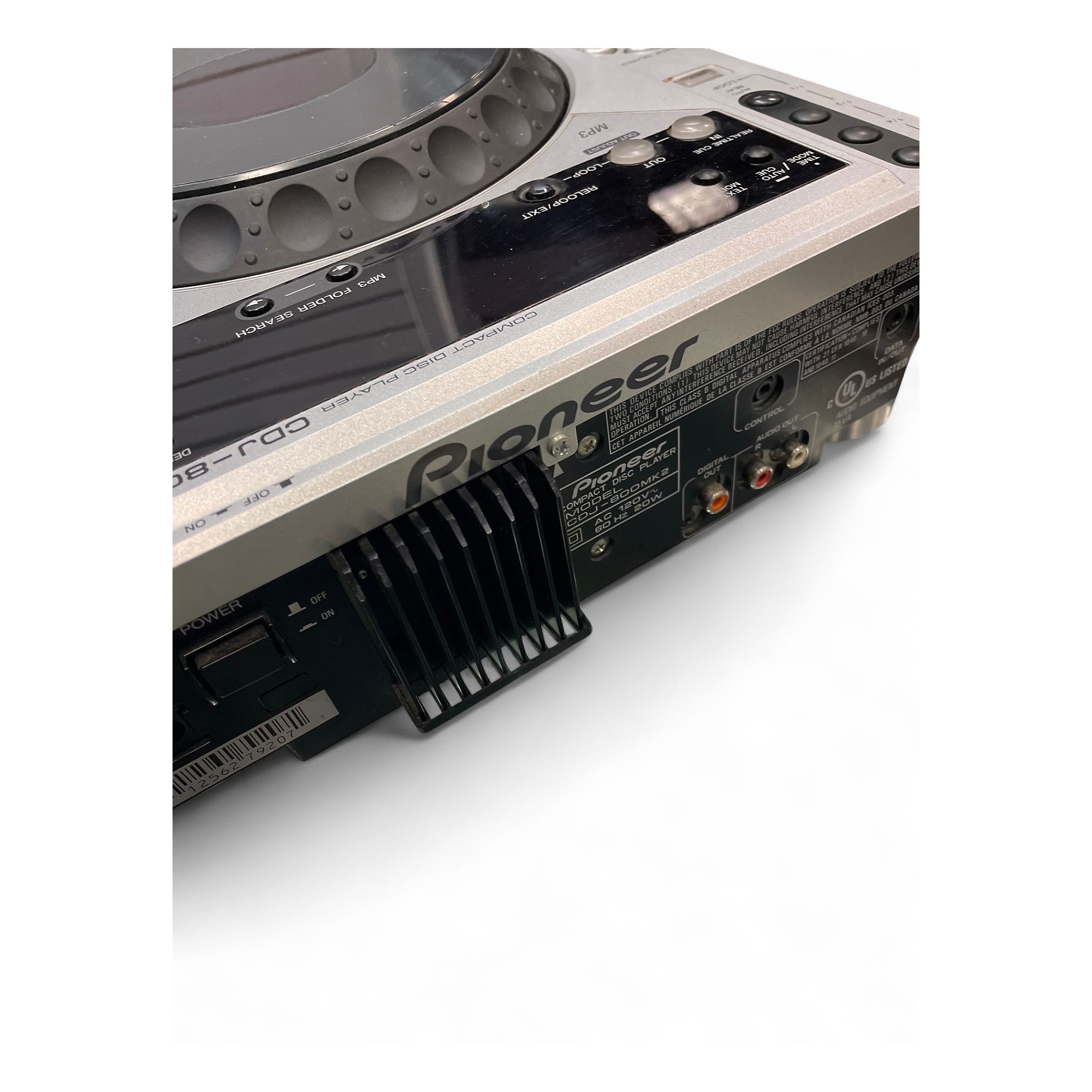 Used Pioneer DJ CDJ800MK2 DJ Player | Guitar Center