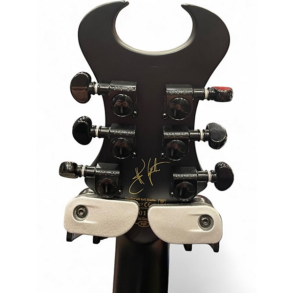 Used Schecter Guitar Research SINISTER CUSTOM S DISTRESSED SATIN BLACK Solid Body Electric Guitar
