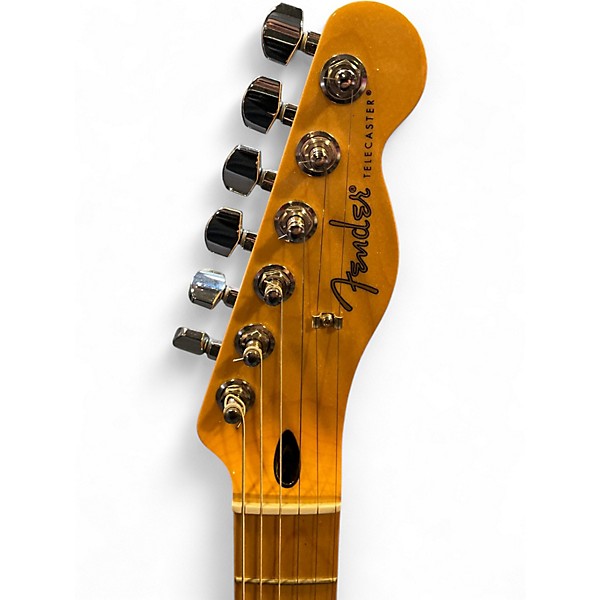 Used Fender 75TH ANNIVERSARY PLAYER TELECASTER WITH FENDERTREMELO SYSTEM Daphne Blue Solid Body Electric Guitar