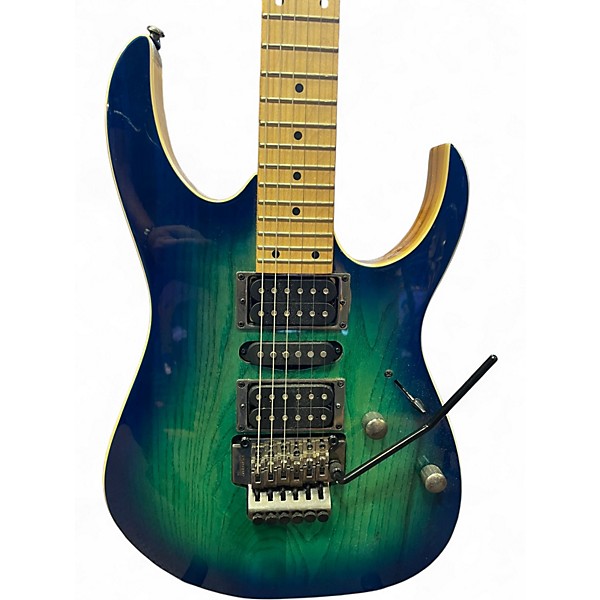 Used Ibanez RG470AHM Blue MOON Burst Solid Body Electric Guitar