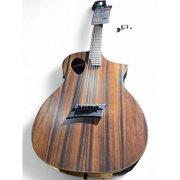 Used Michael Kelly F11 SERIES Brown Acoustic Electric Guitar