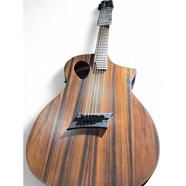 Used Michael Kelly F11 SERIES Brown Acoustic Electric Guitar