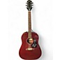 Used Epiphone Starling Red Acoustic Guitar thumbnail