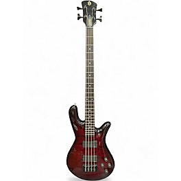 Used Spector LEGEND 4 Crimson Red Burst Electric Bass Guitar