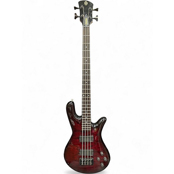 Specter　Legend4 Used Spector LEGEND 4 Crimson Red Burst Electric Bass Guitar