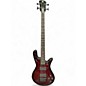 Used Spector LEGEND 4 Crimson Red Burst Electric Bass Guitar thumbnail