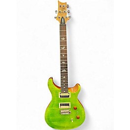 Used PRS SE CUSTOM 24-08 ERIZA VERDE Solid Body Electric Guitar