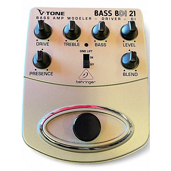 Used Behringer BDI21 V-Tone Bass Driver Bass Effect Pedal