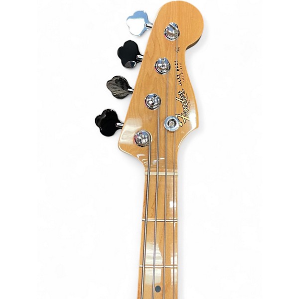 Used Fender Standard Jazz Bass 3 Color Sunburst Electric Bass Guitar
